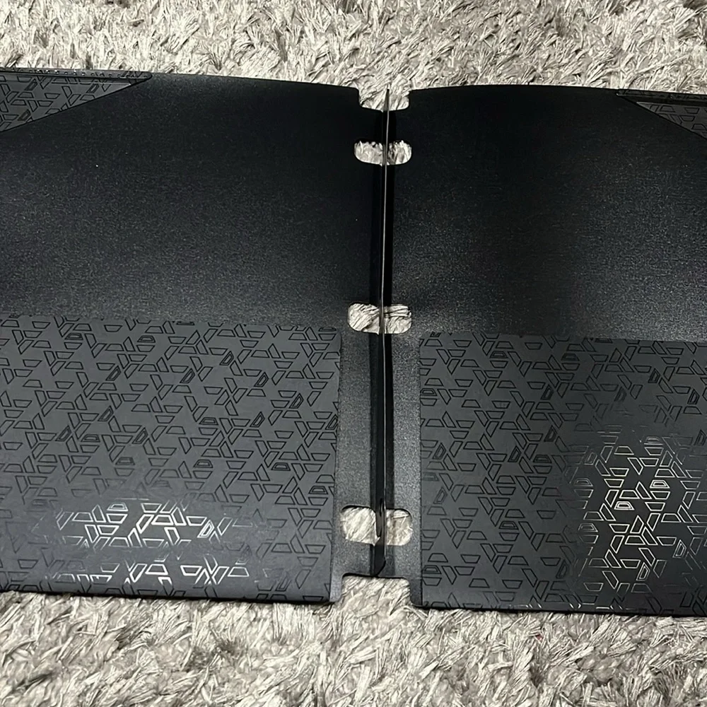 Mead Five Star Black Folder 2 pockets new